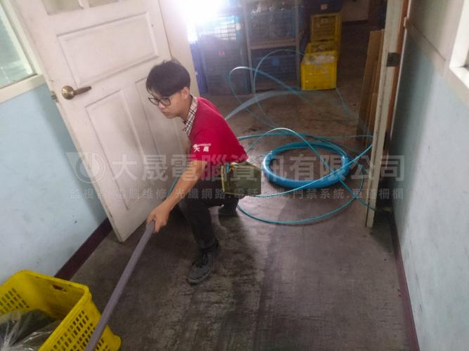 監視器佈線配管工程▸盛嘉橡膠 監視器佈線配管工程▸盛嘉橡膠